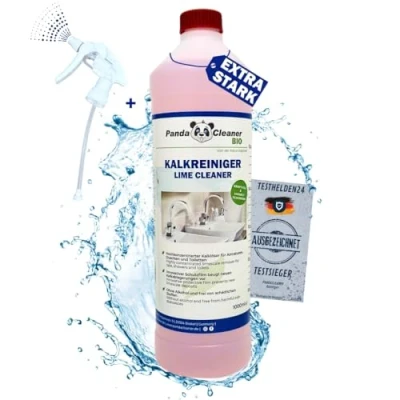 Imagen de PandaCleaner Limpiador de cal para baño 1000 ml extra fuerte y suciedad