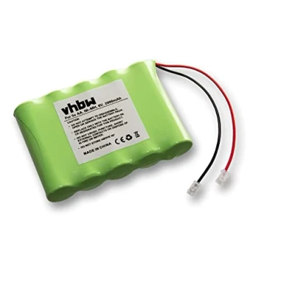 Imagen de vhbw Batería (Pack de 5X AA Mignon) para Diversos Dispositivos (2000 mAh, 6 V, NiMH)