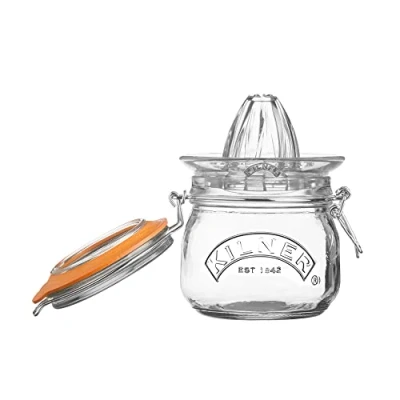 Imagen de Kilner Molinillo de café Juego tarros para Exprimidor 0,5 L