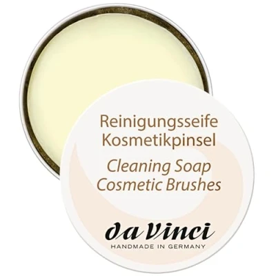 Imagen de Da Vinci jabón de limpieza pinceles maquillaje, 85 g