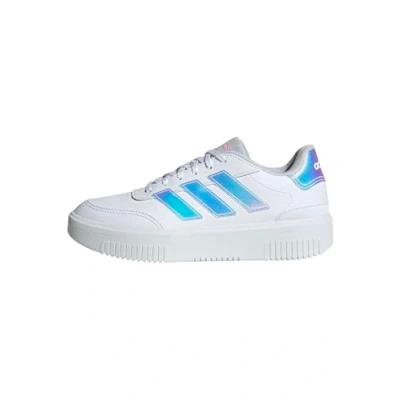 Imagen de adidas Courtblock Shoes, Zapatos Mujer, FTWR White Clear Pink, 41 1/3 EU