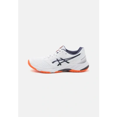 Imagen de Asics Netburner Ballistic 3 Zapatillas de voleibol, Hombre, Talla: 46.5, White/indigo fog Tela/tejido sintético