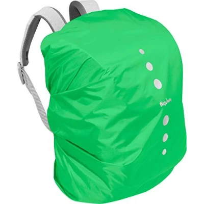 Imagen de Playshoes Funda impermeable para mochila, Equipaje niños, Unisex Verde, S