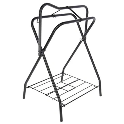 Imagen de Kerbl 3211640 Caballete para montar de pie, color negro