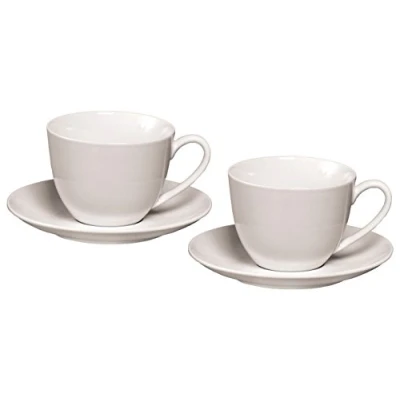 Imagen de Ritzenhoff &amp; Breker 597400 Bianco Juego de Tazas Capuccino y platillos (4 Piezas)