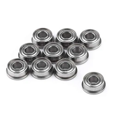 Imagen de Rodamiento de bolas con bridas, 10 unids F684ZZ doble blindado rodamientos bridas miniatura 4x9x4mm para modelo impresora 3D