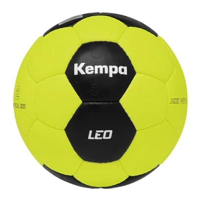 Imagen de Kempa Leo Balonmano, Adultos y niños, Fluo Amarillo/Negro, 1