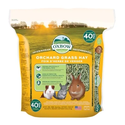 Imagen de Orchard Grass Heno para Mascotas pequeñas Oxbow, 1,13 kg