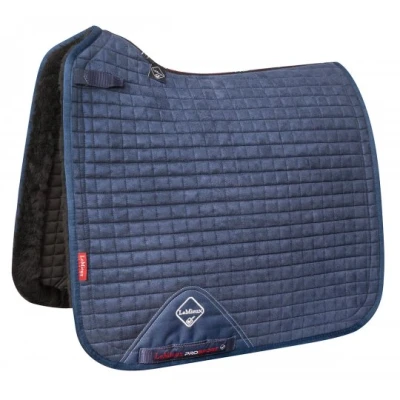 Imagen de LeMieux Merino+ Sensitive skin saddle pad Navy