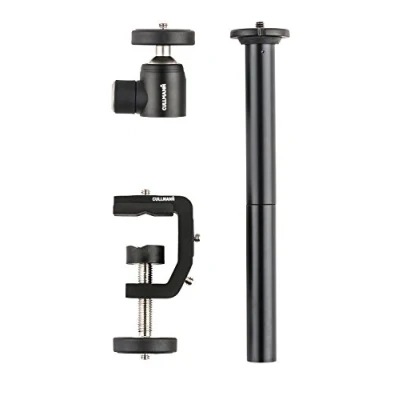 Imagen de Cullmann Flexx 42060 Set de 3 Piezas (con Cabeza Circular, Multi Terminal, Que Conecta la Columna) para fotografía Macro