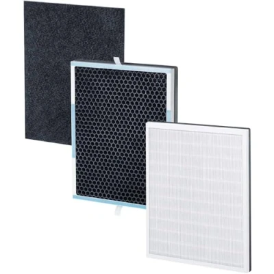 Imagen de Beurer 660.07 Set filtro para purificador de aire LR 500 (filtro HEPA13 con rendimiento del filtrado 99.95% y carbón activo)