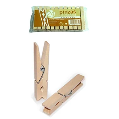 Imagen de Tarres Pinzas ropa madera (paq 24)