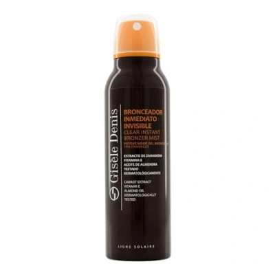 Imagen de GISELE DENIS Bronceador Inmediato Invisible 200 ml, Spray, Acelerador del Bronceado, Solar con Extracto de Zanahoria, Spray Intensificador, Corporal