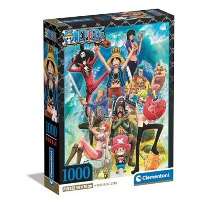 Imagen de Clementoni One Piece Puzzle de 1000 Piezas para Adultos y niños 14 años, Juego Habilidad Toda la Familia, Fabricado en Italia (39920)