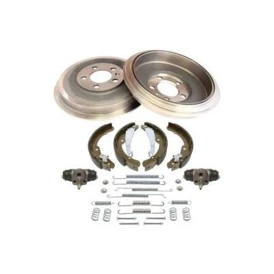 Imagen de MAPCO 35707/1 Kit frenos, disco de tambor Eje trasero con accesorios SKODA: Octavia I Hatchback