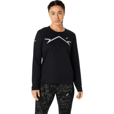 Imagen de ASICS 2012C937 001 Lite Show LS Top Sweatshirt Mujer Performance Black Tamaño L
