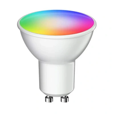 Imagen de ledscom.de GU10 LED RGB illuminant, PAR16, blanco cálido frío (2900 6200 K), 5,5 W, 473lm, 103, Smart Home, WLAN, Alexa, mate, LED, casquillo GU10, lámpara de bajo consumo,