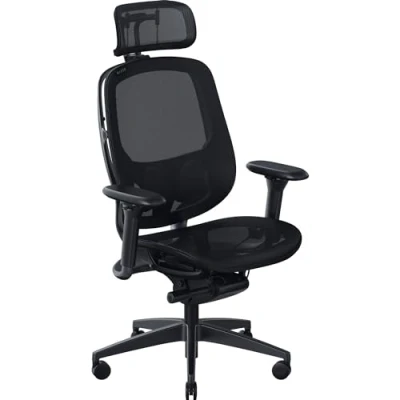 Imagen de Razer Fujin Pro Silla gaming totalmente ajustable con malla transpirable duradera (Tecnología de inclinación sincronizada control la tensión inclinación, Apoyo lumbar 2D) Negro