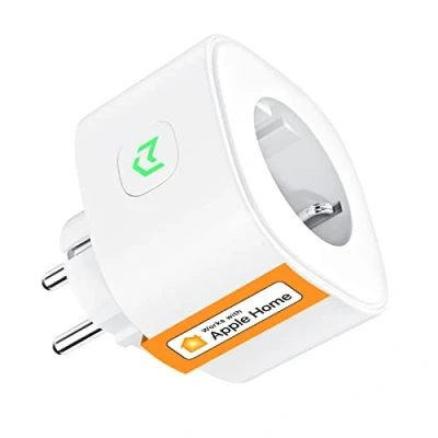 Imagen de Refoss Enchufe Inteligente WiFi Smart Plug 16A 3680W, Compatible con Apple HomeKit, Alexa y Google Assistant, Control Remoto App