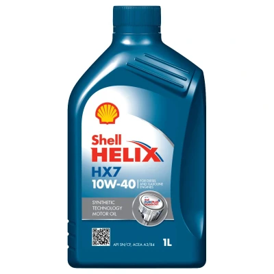Imagen de Aceite de motor SHELL Helix HX7 10W40, 1L