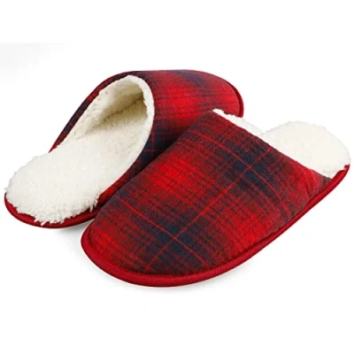 Imagen de riemot Zapatillas de estar por casa unisex felpa suave, Style 2, 40/41 EU