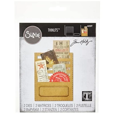 Imagen de Ellison Sizzix 662697, Matrices de corte, tamaños corrte: 7.62 x 9.84 cm 6.03 2.22