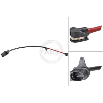 Imagen de A.B.S. 39772 Sensor de Desgaste Pastillas Frenos AUDI: A6 C7 Avant, Q5, A7 Sportback