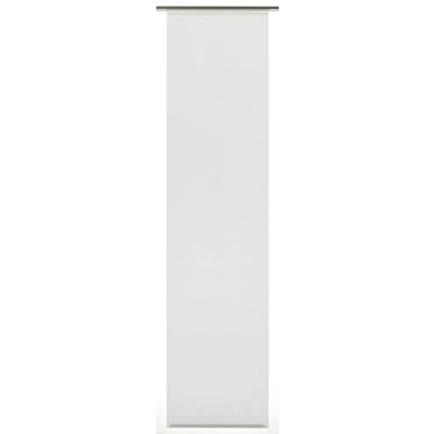 Imagen de Gardinia Cortina (1 Pieza), corredera, Opaca, Superficie plástico Lavado Bar, Uni, 60 x 245 cm (BxH), Tela, Weiß, 0.021