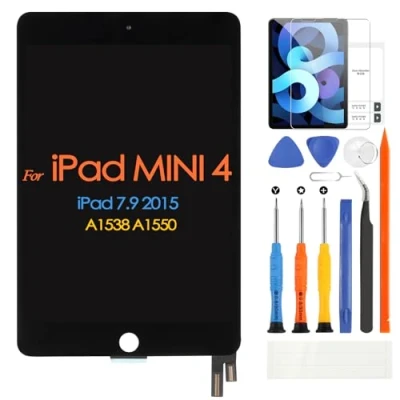 Imagen de ARSSLY Pantalla LCD para iPad Mini 4 A1538 A1550 7.9 2015 Digitazer Mini4 Screen Touch Asamblea con Herramientas