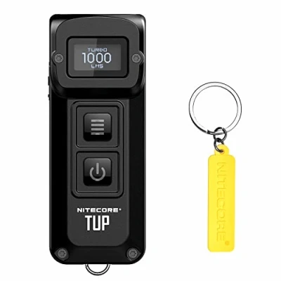 Imagen de Nitecore TUP 1000 lúmenes recargable EDC llavero linterna con etiqueta