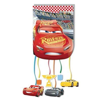 Imagen de Procos Disney Piñata 30 cm Cars 3, Multicolor (5PR87933)