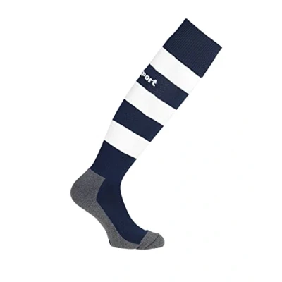 Imagen de Uhlsport Team Pro Essential Stripe Socks Calcetines, Hombre, azul marino/blanco, 37 40