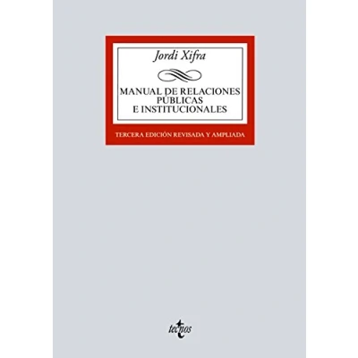 Imagen de Manual de Relaciones Públicas e Institucionales (Derecho Biblioteca Universitaria Editorial Tecnos)