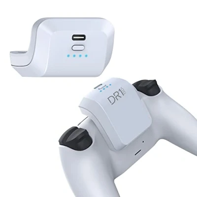 Imagen de DR1TECH GameBat Batería para Mando Dualsense PS5 1500 Mah Duplica Tu Tiempo De Juego Accesorios [Amazon Exclusive]