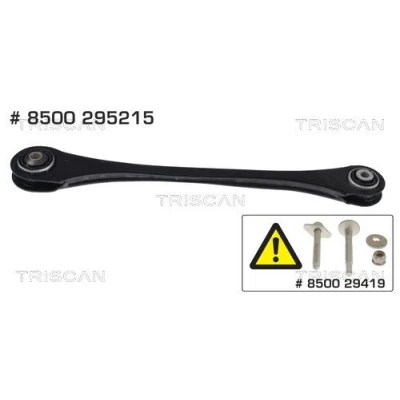 Imagen de TRISCAN 8500 295215 Barra oscilante, suspensión de ruedas con apoyo caucho Brazo oscilante oblicuo AUDI: Q7, A6 C8 Avant