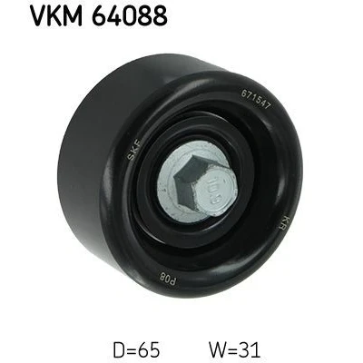 Imagen de SKF VKM 64088 Rodillo Guia KIA: cee‘d II Hatchback, Sportswagon, HYUNDAI: i30 Hatchback