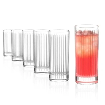 Imagen de Stölzle Lausitz Juego de 6 vasos agua New York Bar Soho, 380 ml, para agua, zumo o cócteles, cristal aptos lavavajillas, sencillos universales