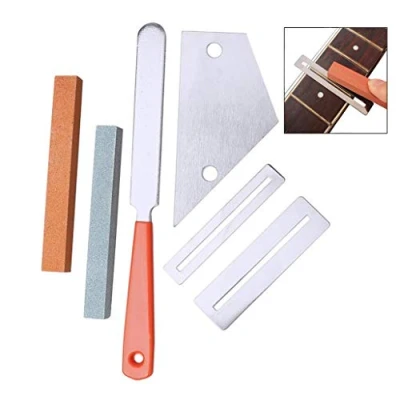 Imagen de XLKJ Herramientas de Pulido para Guitarra, con un traste Guitarra y Dos Protectores diapasón