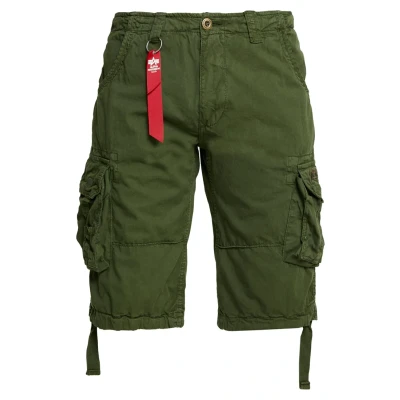 Imagen de Alpha Industries JET Shorts, Hombre, Talla: 28, Dark oliv