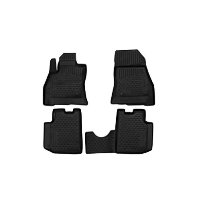 Imagen de Element Alfombrillas Interior de Coche a Medida TPE FIAT 500L, 2013 &gt;, Hatchback, (Europe) 4 pcs, Negro