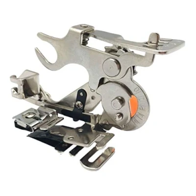 Imagen de WeFoonLo 1 pieza Ruffler Máquina de coser Accesorio Prensatelas para hermano vástago bajo, Cantante, Babylock, Casa nueva, Kenmore, Janome, Blanco, Juki