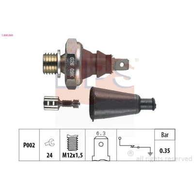 Imagen de EPS 1.800.060 Sensor de Presión Aceite M12x1,5 Made in Italy OE Equivalent SEAT: Marbella Hatchback, 127, Terra Familiar, BMW: 3 Berlina