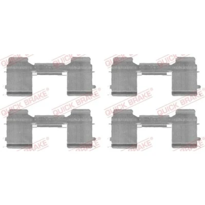 Imagen de QUICK BRAKE 109 1726 Kit de accesorios, pastillas frenos FIAT: Ducato III Furgón, Camión plataforma / Chasis, PEUGEOT: Boxer Furgón