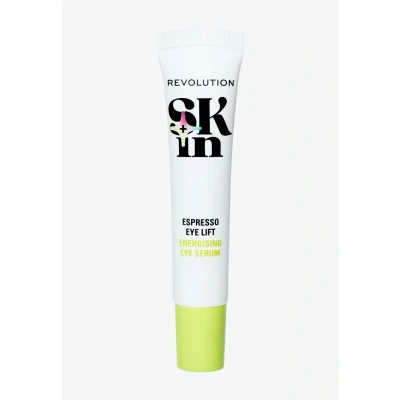 Imagen de Revolution SKin, Espresso Eye Lift Serum, Sérum de Ojos con Ácido Hialurónico y Cafeína, Ilumina la Mirada, Vegano Libre Crueldad, 15ml