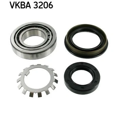 Imagen de SKF VKBA 3206 Juego de cojinete rueda con anillo retención 80 NISSAN: Navara Pick up, TERRANO 1, Camión plataforma/Chasis