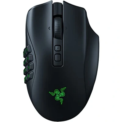 Imagen de Ratón gaming Razer Naga V2 Pro, Por cable, 30000 dpi, 22 controles programables, Negro