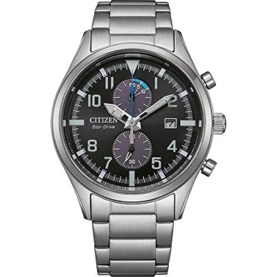 Imagen de Citizen Reloj Cronógrafo para Hombres de Energía Solar con Correa en Acero Inoxidable CA7028 81E