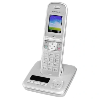 Imagen de PANASONIC Teléfonos con Cable Marca Modelo KX TGH720GG pearlsilver