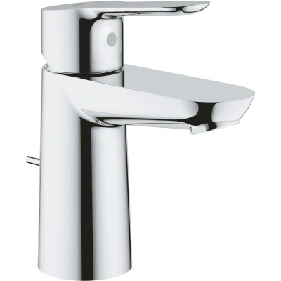Imagen de Grohe 23 328 000 23328000 Bau Edge Grifo de Lavabo, Vaciador, Cartuchos cerámicos 35mm, Cromo, S