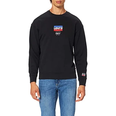Imagen de Levi&#039;s Relaxd Graphic Crew, Hombre, Micro, S